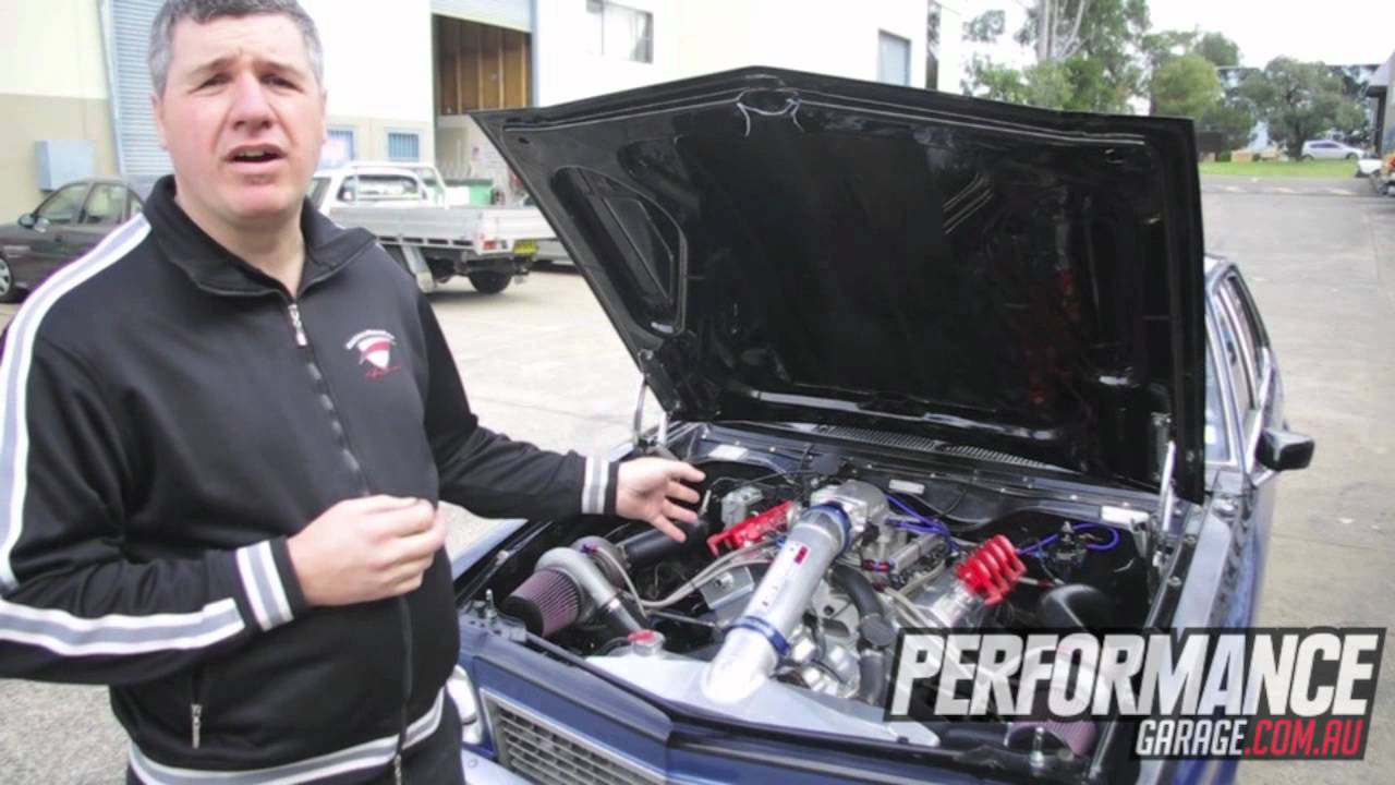 Joe Signorelli Rotormaster twin turbo V8 Torana