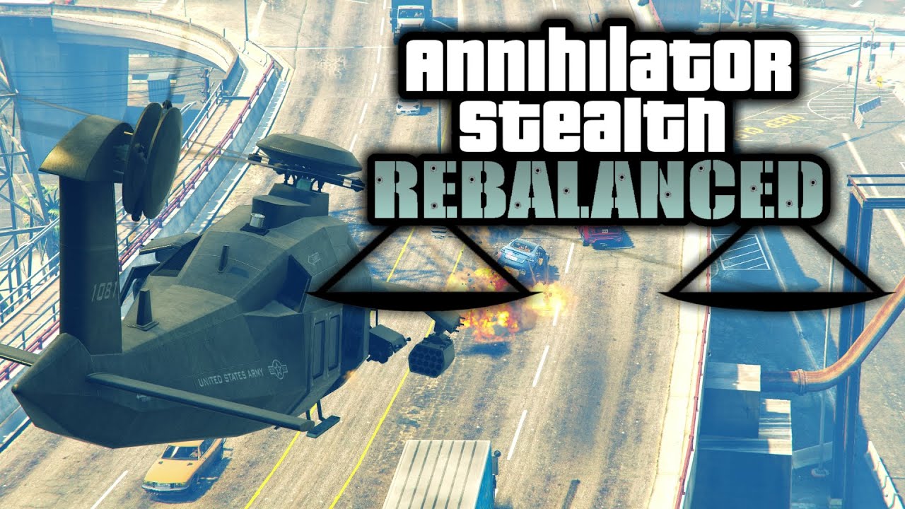 I Buffed The Annihilator Stealth To Make It Worth Using in GTA 5 Online!
