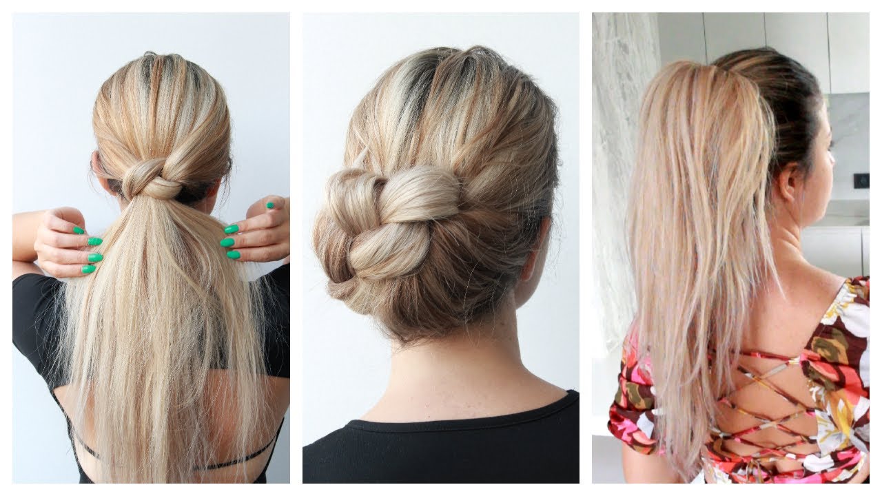 EASY BACK TO SCHOOL HAIRSTYLES ❤️