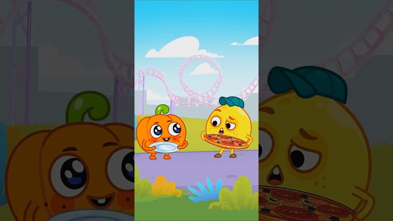 Let's Share the Pizza | Sharing is Caring | Good Manners - Kids Cartoon
