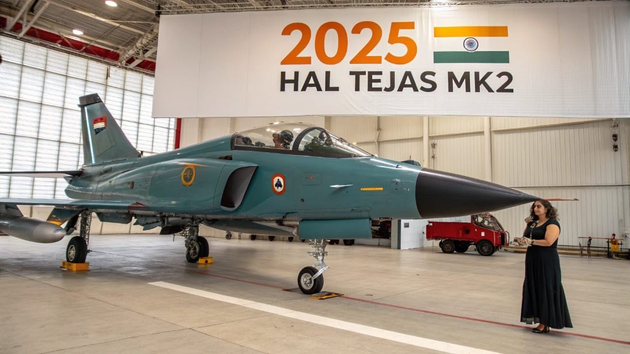 🚨New 2025 HAL Tejas Mk2 Fighter Jet | Next-Gen Supersonic Power! 🇮🇳✈️