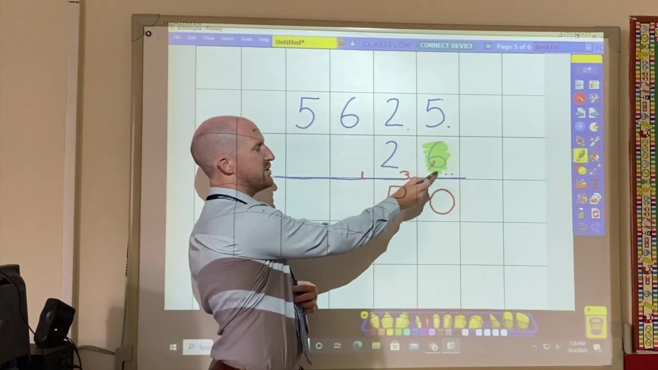 Long Multiplication Demonstration | Multiply 4 digit by 2 digit