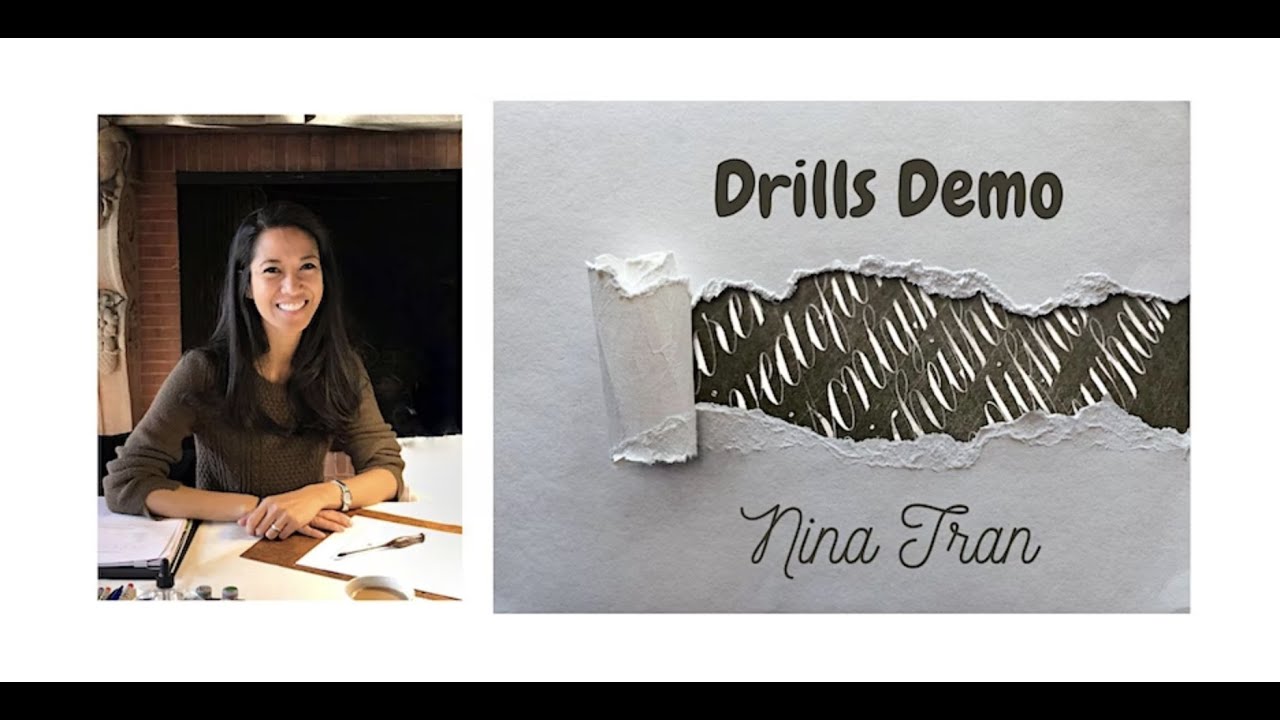 Mini Copperplate Bootcamp- Nina Tran