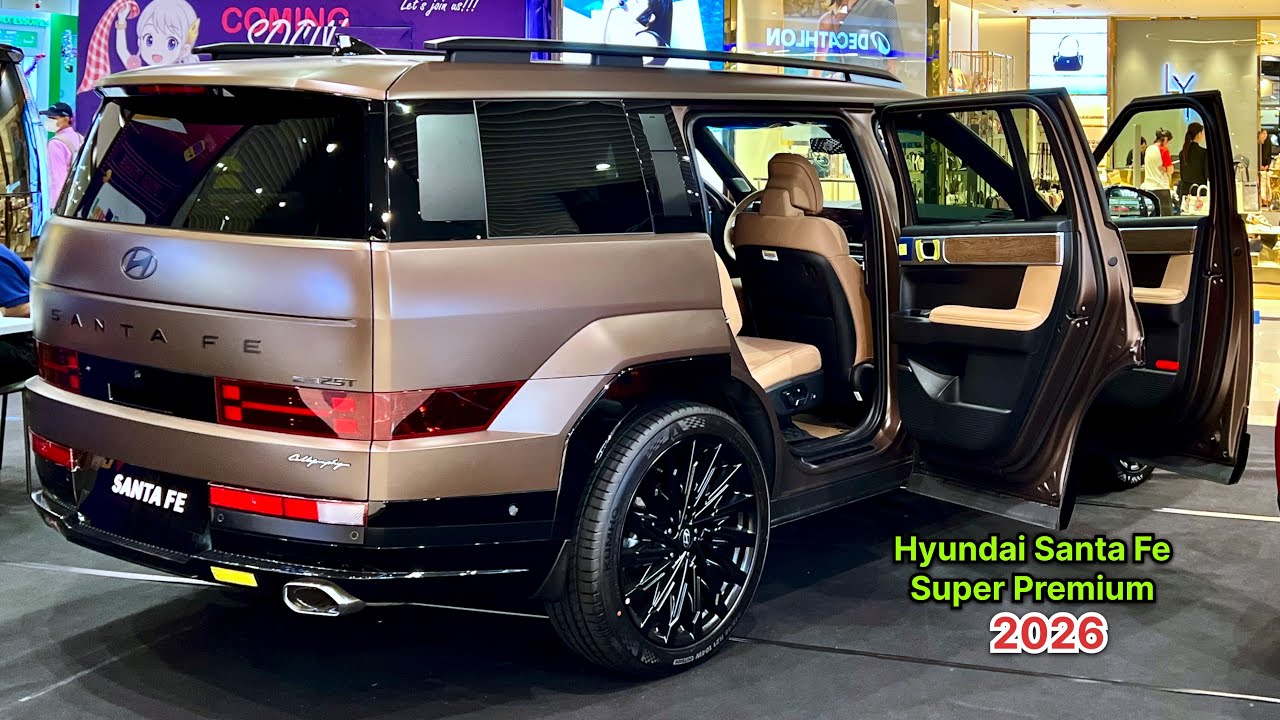 Совершенно новый 2026 год! Hyundai Santa Fe Super Premium — новые характеристики экстерьера и инт...