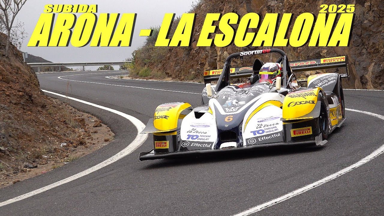 SUBIDA ARONA - LA ESCALONA 2025. DIA 2. HILLCLIMB.