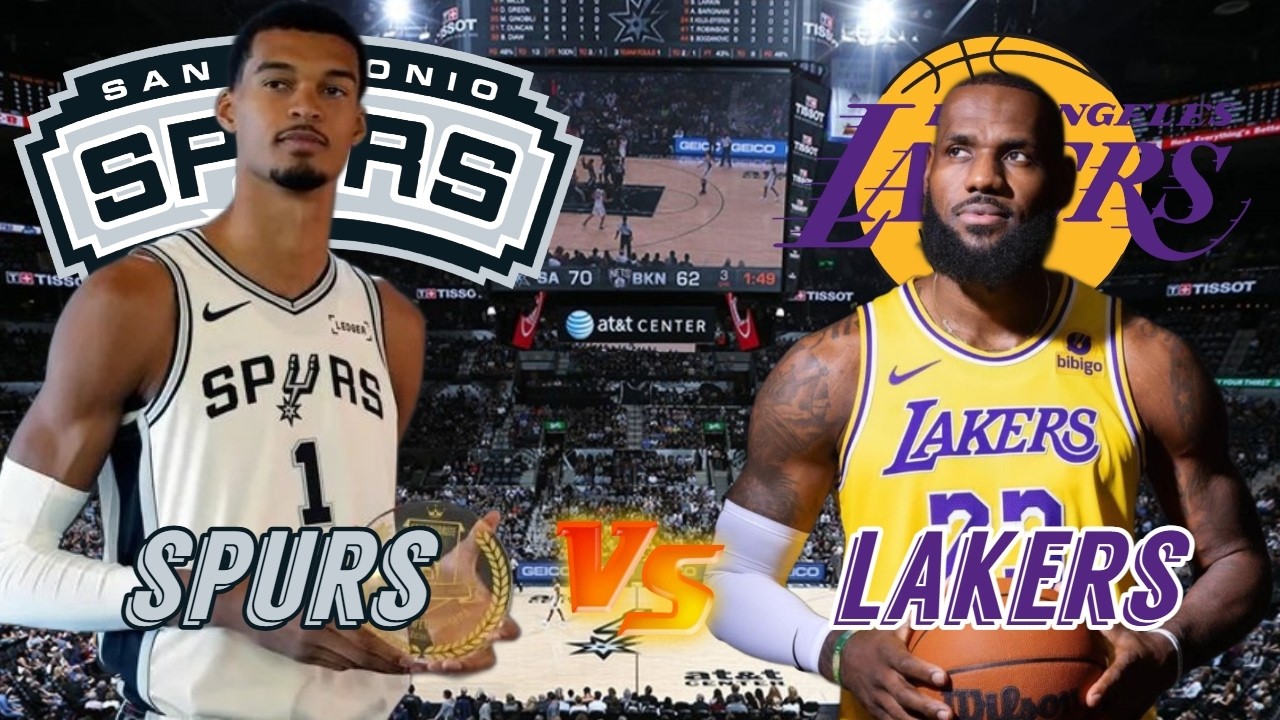 San Antonio Spurs vs Los Angeles Lakers Live Play by Play & Scoreboard