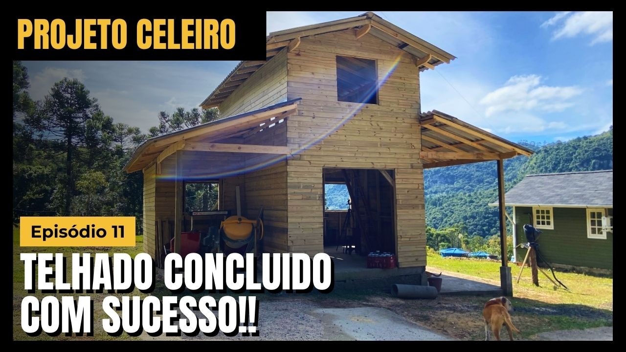 Estrutura do celeiro concluída!! O que vem agora??