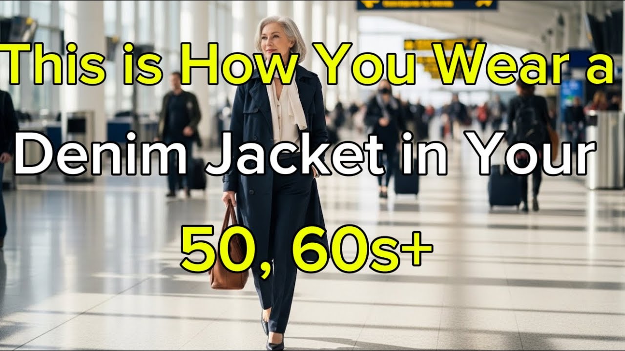How to Wear Denim Jackets at 60+ and Still Look AMAZING! (7 Genius Styling Hacks)
