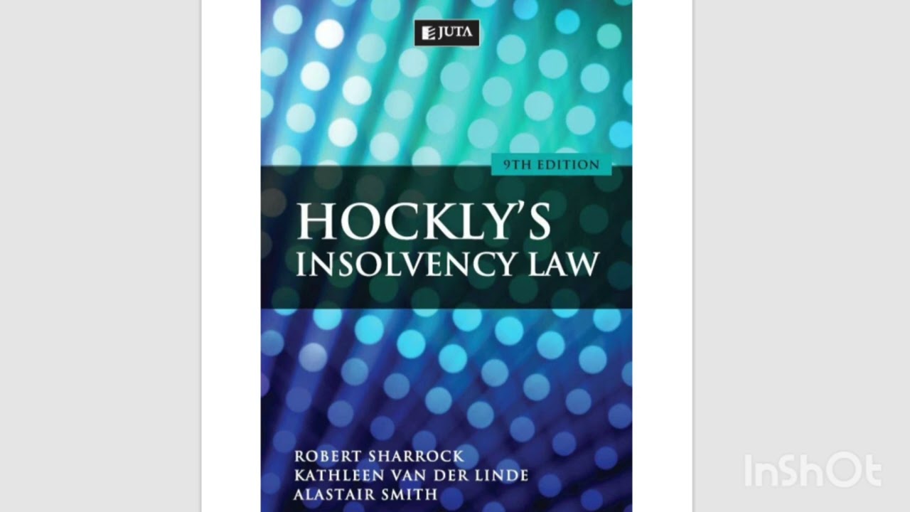 MRL3701 HOCKLY CHAPTER 24+25 - UNISA 3RD YEAR LLB LAW