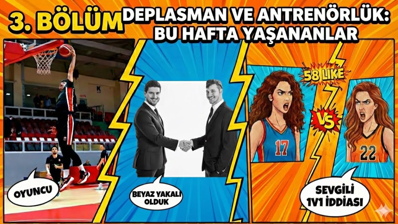 1.Sezon 3.Bölüm | Deplasman ve Antrenörlük Bu Hafta Yaşananlar