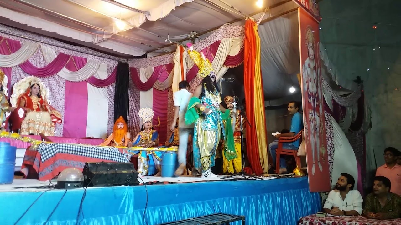 entry of Ravan... Avas vikas gadarpur