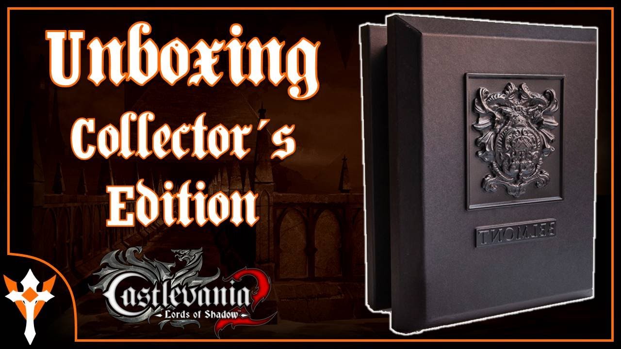 Unboxing Retro - Edición Dracula's Tomb Castlevania Lords of Shadow 2 - Vicaruz -