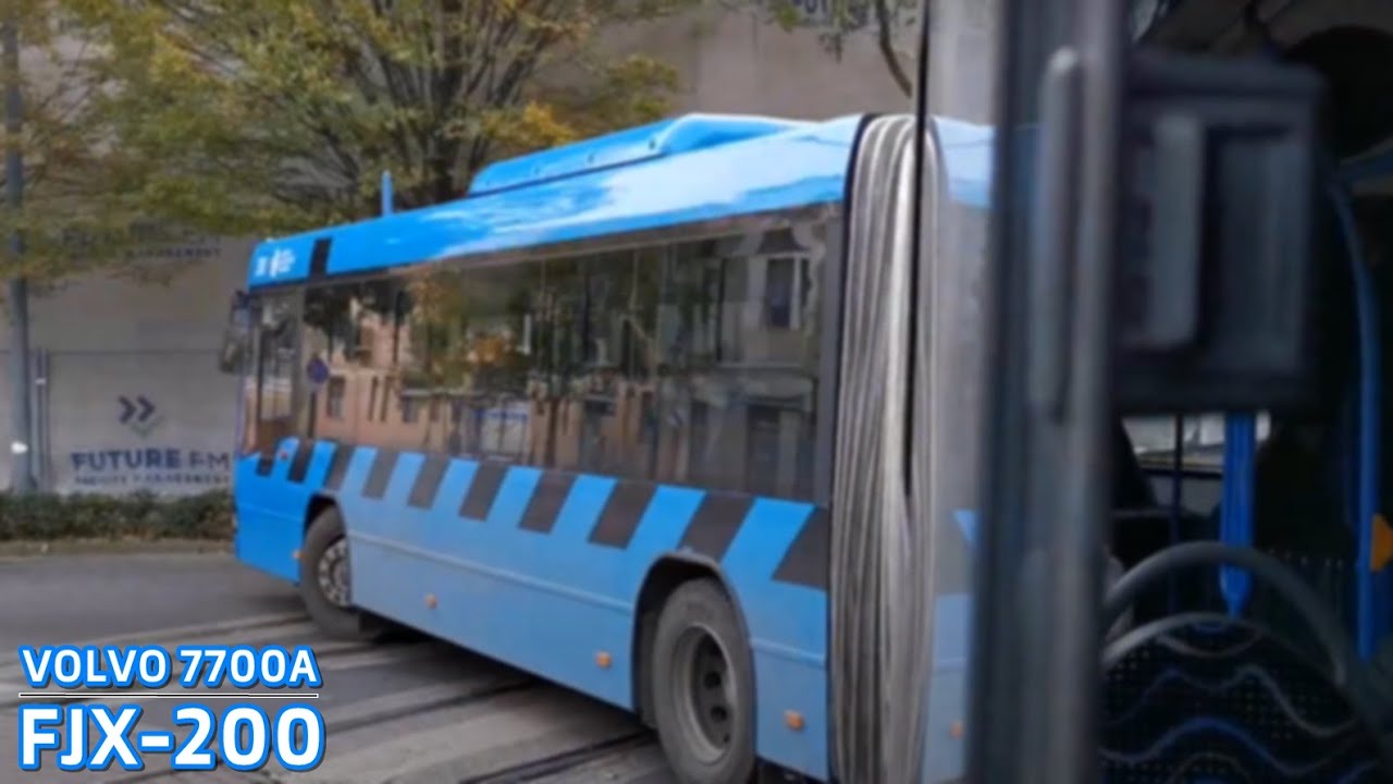 FJX-200 / Utazás egy bérelt BKV-s Volvóval a szegedi 10-es járaton