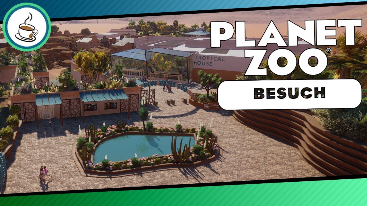 Blue Oasis Zoo von Jean Tide «» Planet Zoo Community Besuch 🏕 | Deutsch | German