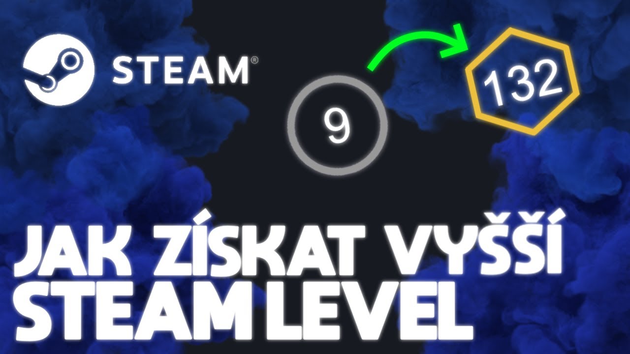 Jak udělat vetší level na steamu a vylepšit si profil? cz tutorial 2023