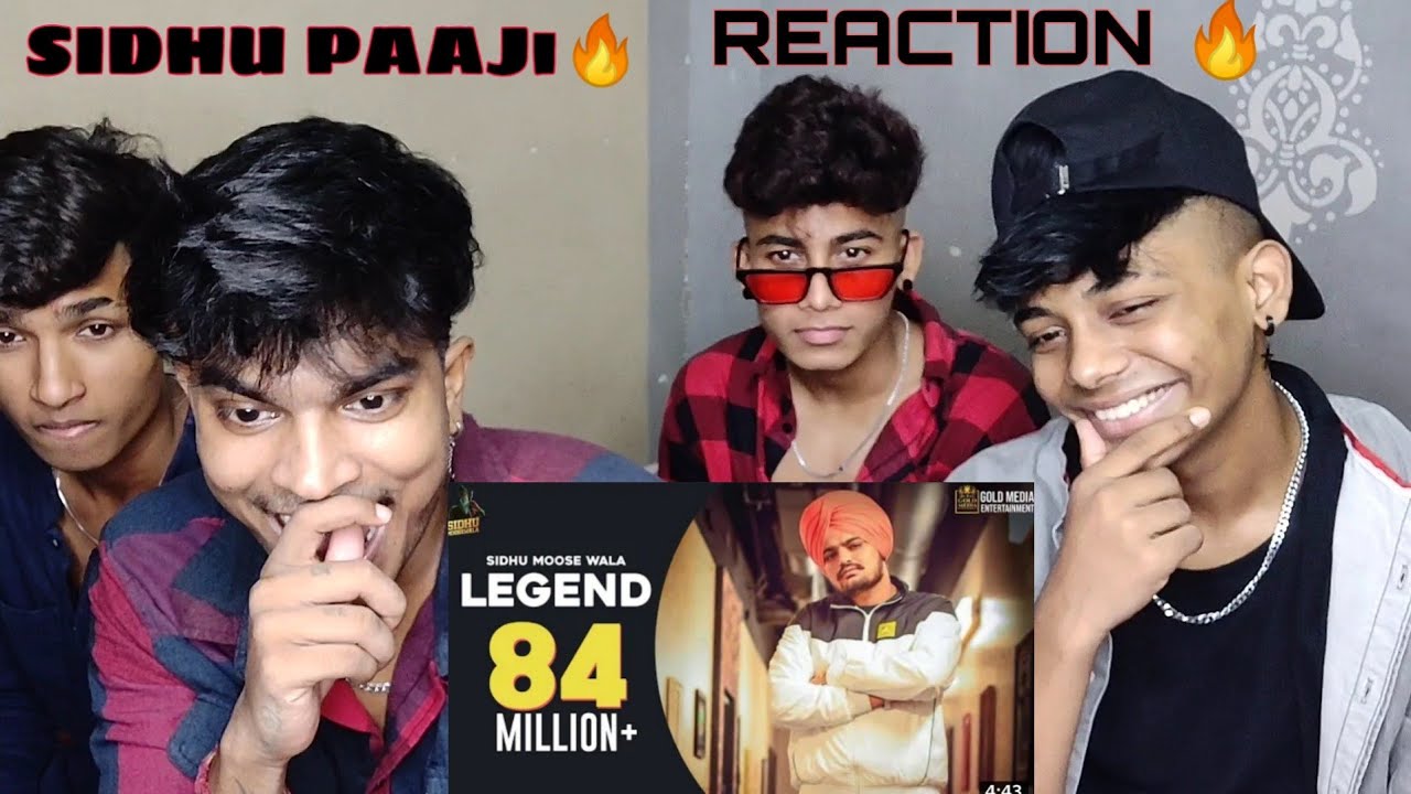 #sidhumoosewala #legend #reaction  LEGEND | SIDHU MOOSEWALA WALA | EPIC *REACTION*