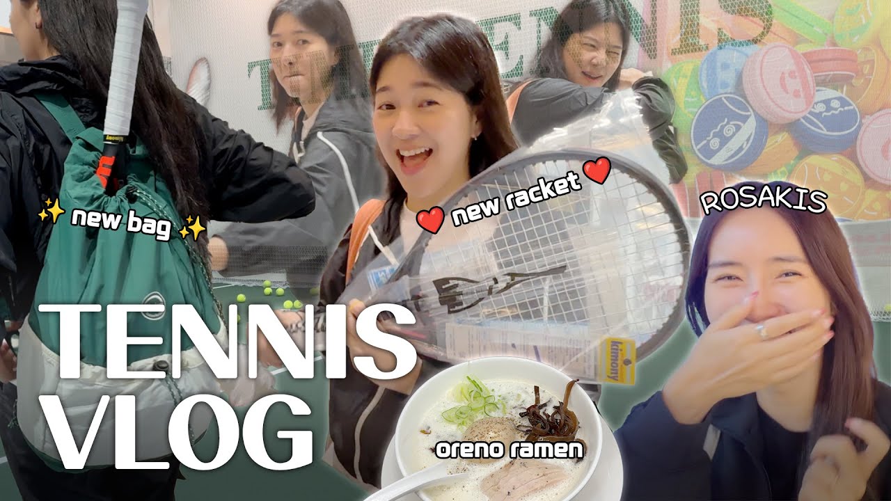BELANJA RAKET DAN TAS TENNIS DI LOTTE WORLD MALL, SEOUL! 🎾 