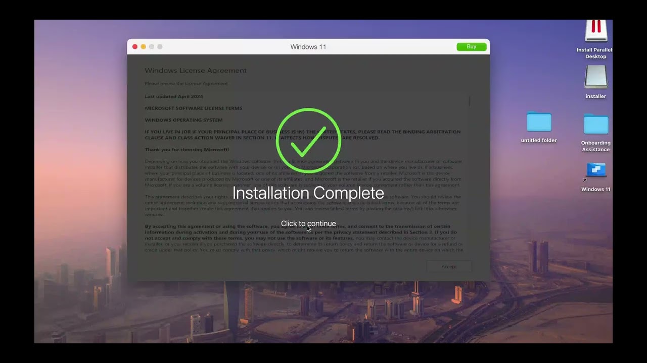 Install Power BI on Macbook using Parallels Desktop