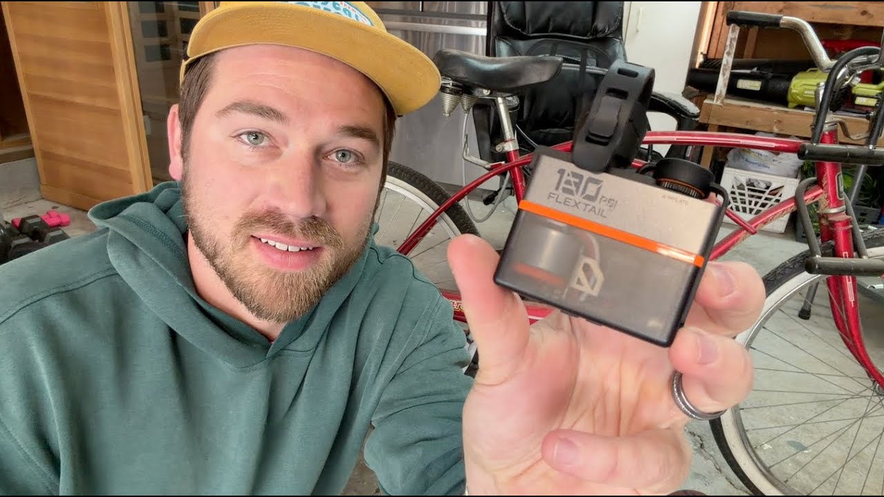 Portable Tiny Bike Tire Pump Review | FLEXTAILGEAR