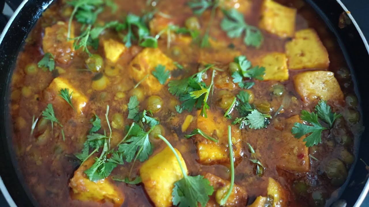 Matar paneer Recipe |  प्रेशर कुकर में मटर पनीर बनाने की सबसे आसान विधि | Jagdishbhattkitchen 