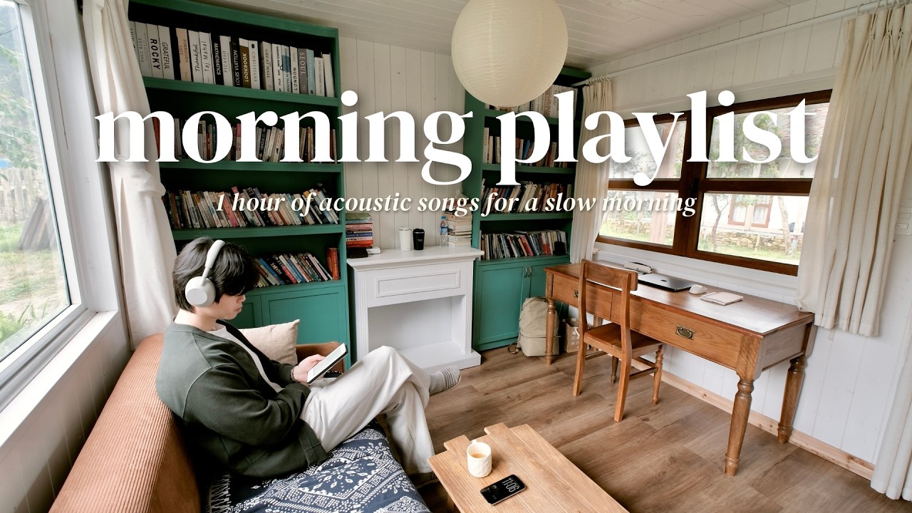 [Playlist] 1 Hour Acoustic Music for a Slow Morning. Songs for Relax, Study and Chill