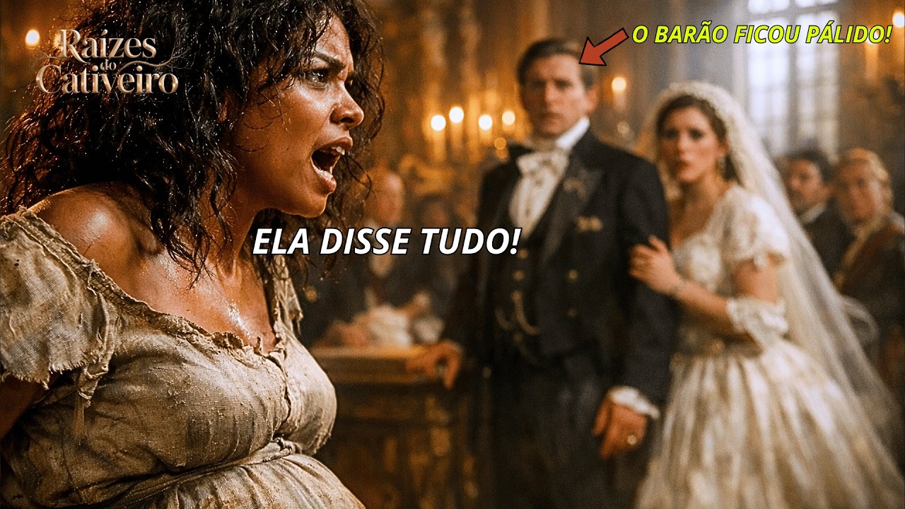 NO DIA DO CASAMENTO DO BARÃO, UMA ESCRAVA REVELOU UM SEGREDO QUE DESTRUIU TUDO...