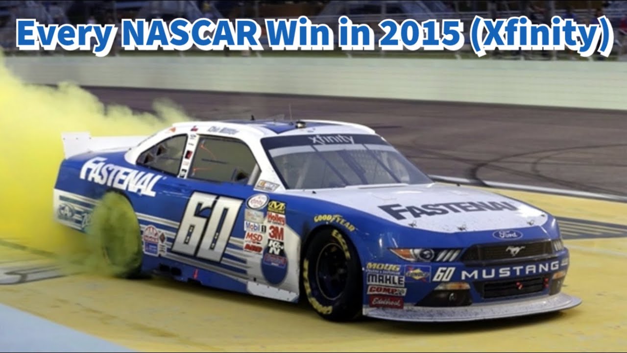 Every NASCAR Win in 2015 (Xfinity)