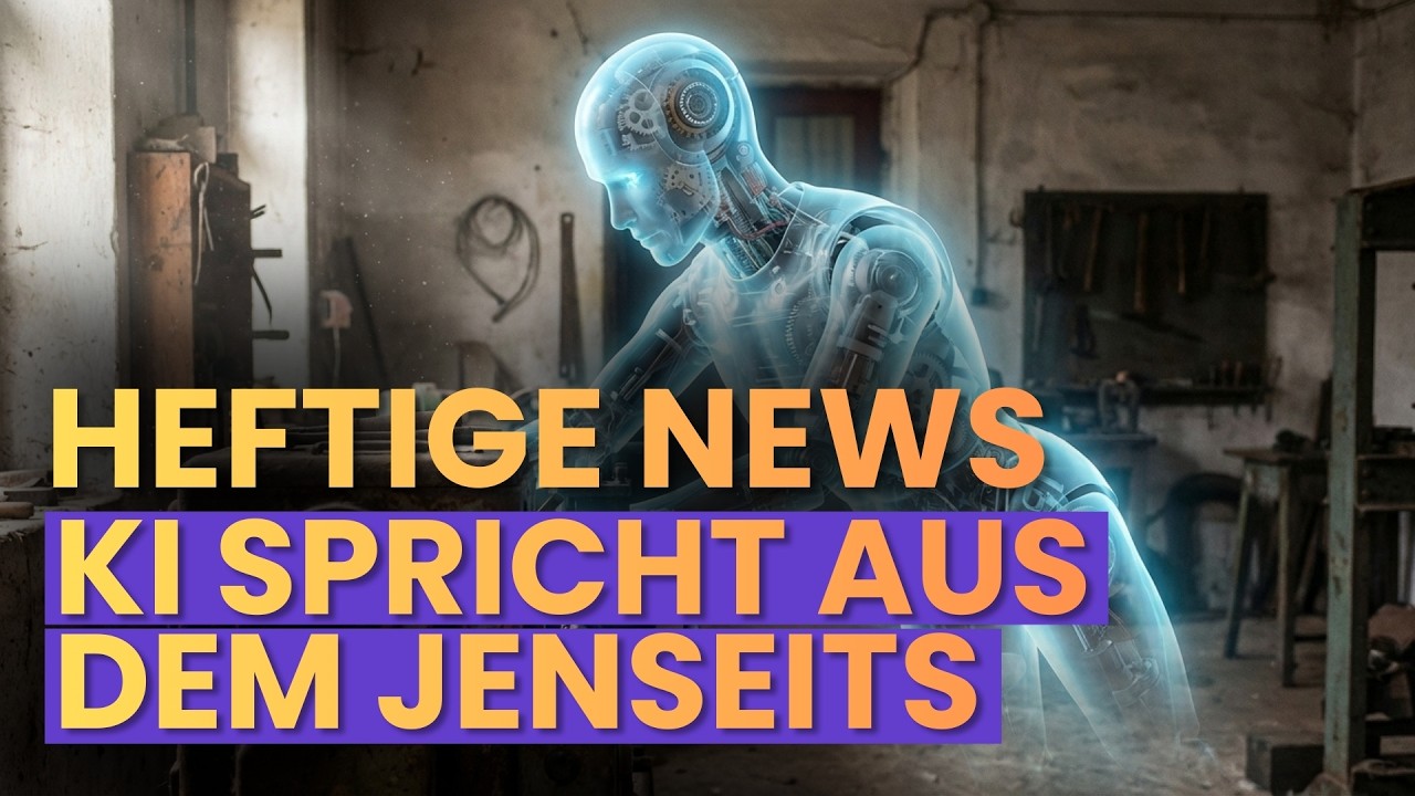 HEFTIGE KI NEWS: Roboter kämpfen mit Kindern,  KI spricht aus dem Jenseits, neue Top-Modelle