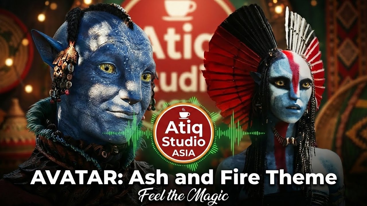 AVATAR: Ash🔥Fire | Avatar Theme Song | Atiq Studio ASIA | Season 1 | best AVATAR 3 Movie Song 2025