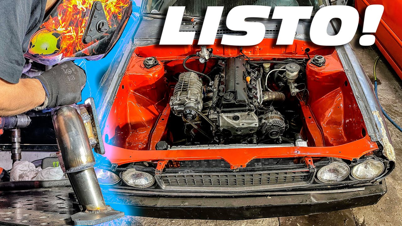 TERMINÉ DE ADAPTAR LA COMPRESORA! SOLDANDO PLENUM/SOPORTE | HONDA ACCORD RWD SWAP R18 SUPERCHARGER