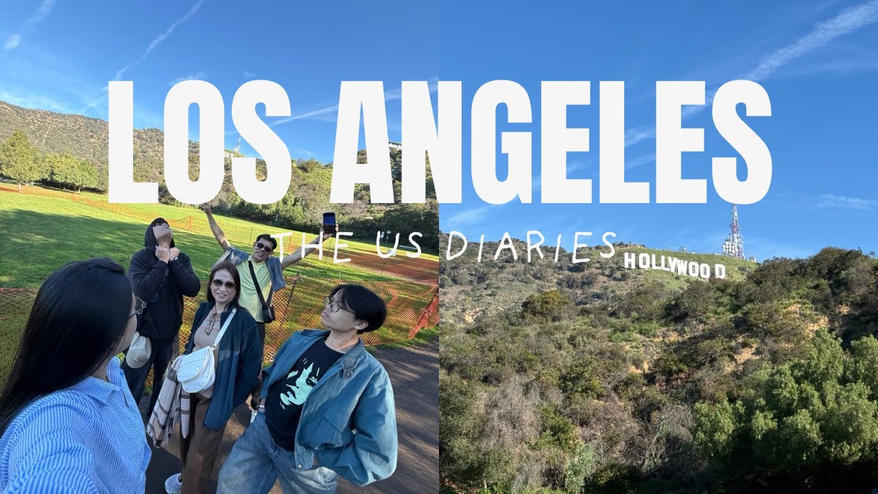 The US Diaries DAY 07-08 | hollywood sign, foggy pier and bussin chick fil a!!!