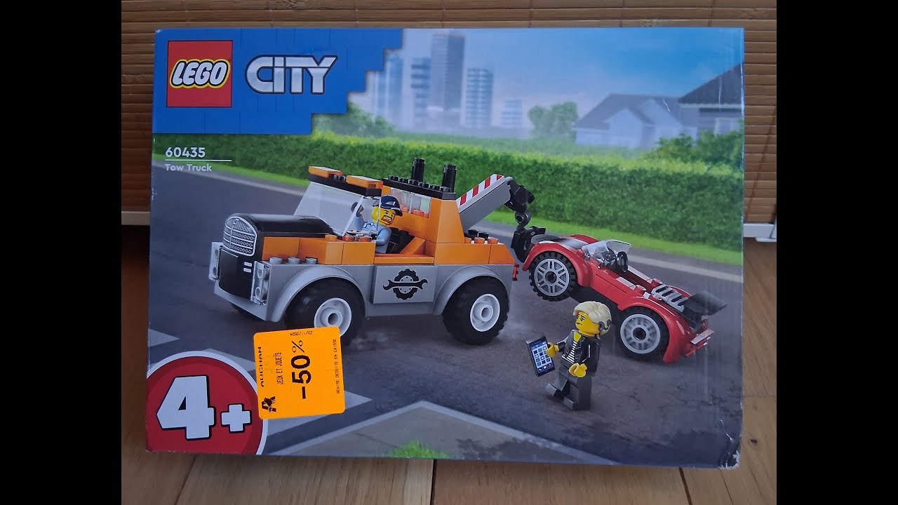 Lego City 60435 : La dépanneuse et la voiture de sport
