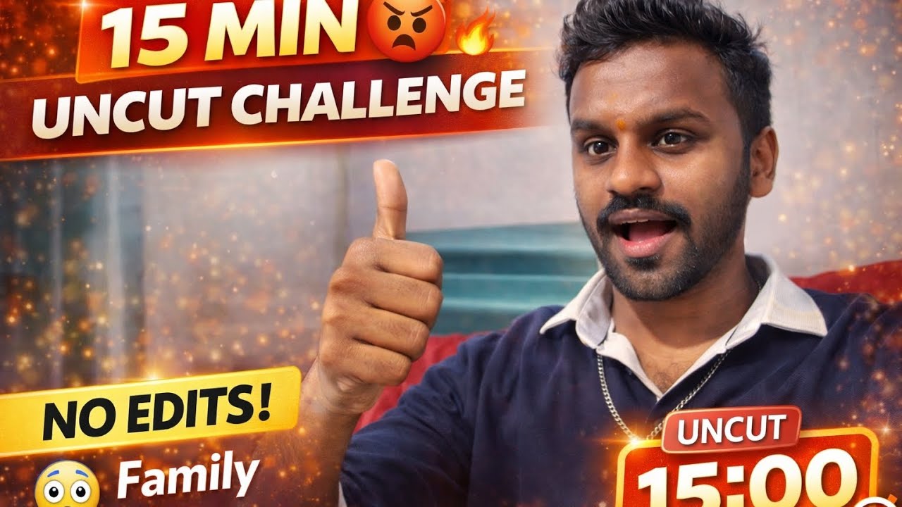 ಈ Challenge ಮಾಡೋದು ಸುಲಭವಲ್ಲ 😳 | 15 ನಿಮಿಷ ಮಾತು ಮಾತ್ರ! | Sanjayellur | Kannada 💛❤️
