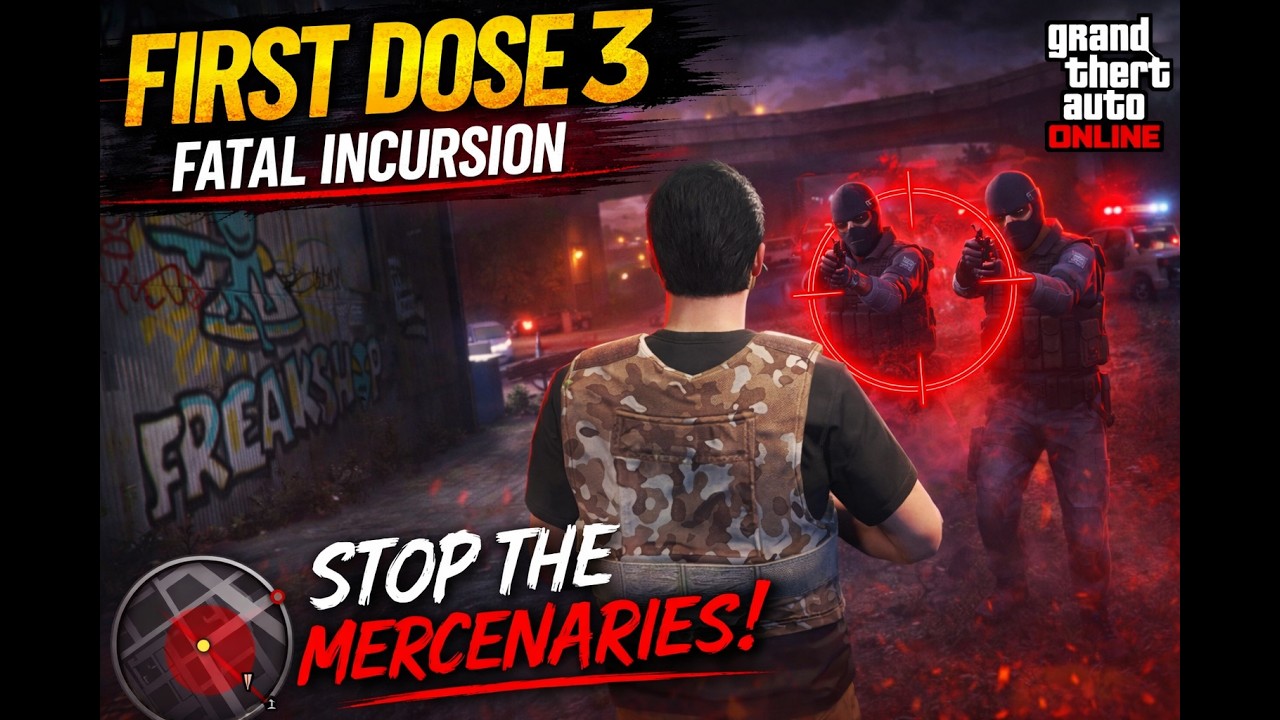 GTA Online First Dose 3 &ndash; Fatal Incursion 🔥 SOLO EASY METHOD! (Full Mission Guide)