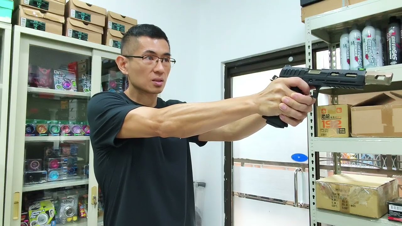 Unboxing and Testing KJWORKS KP-19 Airsoft Gas Blowback Pistol