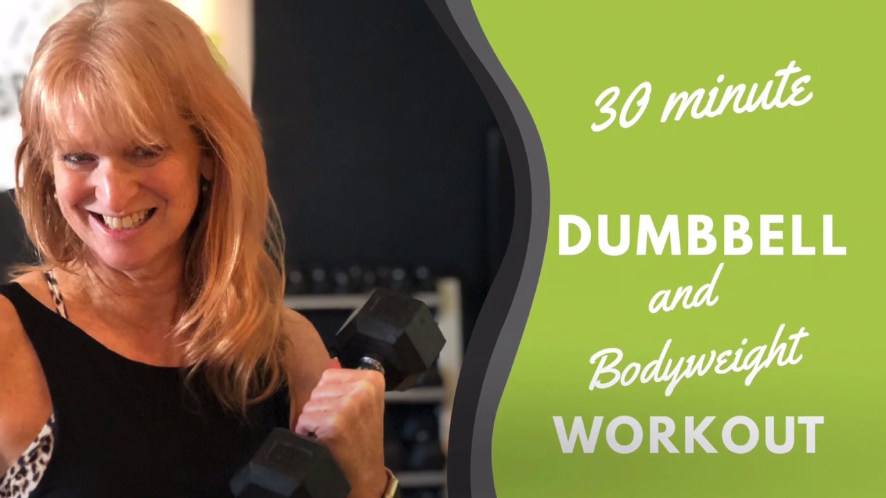 30 min Dumbbell & Bodyweight Workout | Workout from Home