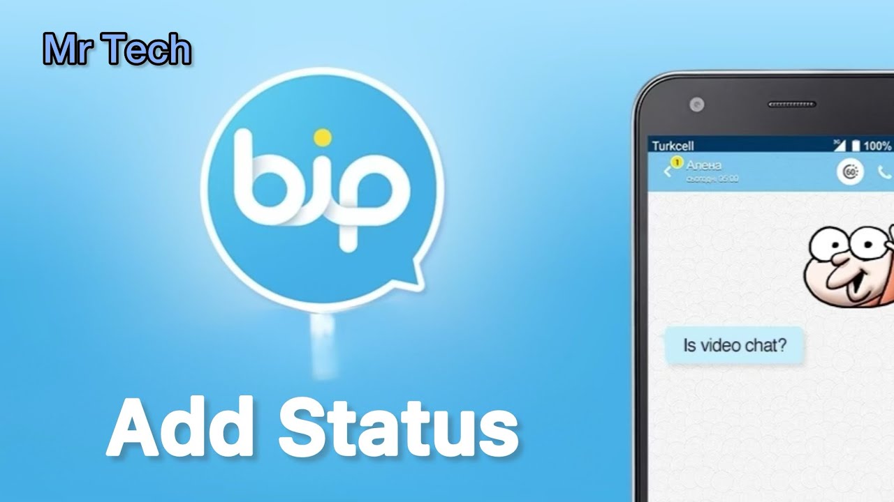 How to Add Status in BIP Messenger
