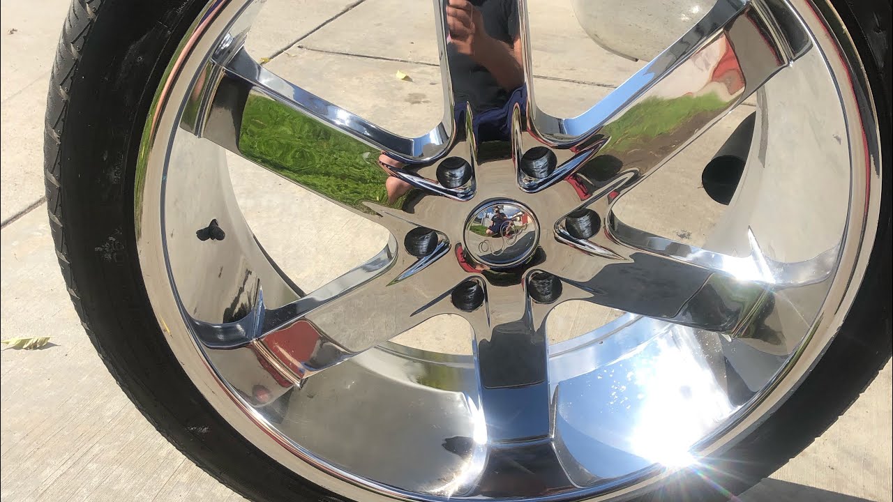 How to polish Rims (easy to do)