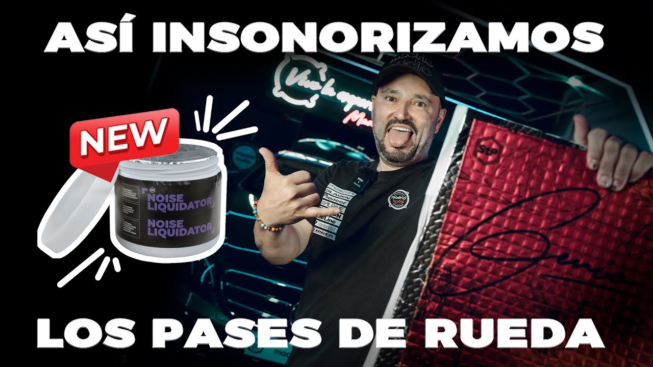 🔇🚗 Así Insonorizamos los Pases de Rueda | Nuevo Producto: Noise Liquidator