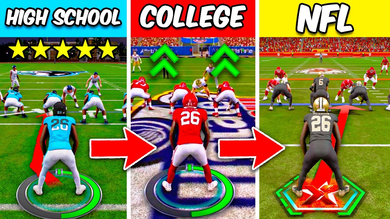 5 Star RB Becomes NFL Superstar - Madden 27 Full Movie