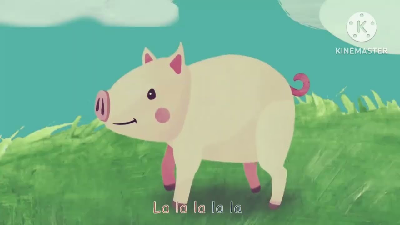 Lets sing with a dog🐶,cat🐯,and pig🐷  || Sponsored By Gamavasion Csupo Effects 