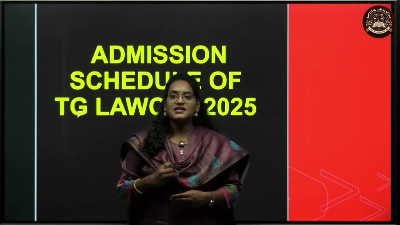TG Telangana LAWCET Counselling 2025 Dates OUT - What to do next? By Sneha Ma`am Rank 01