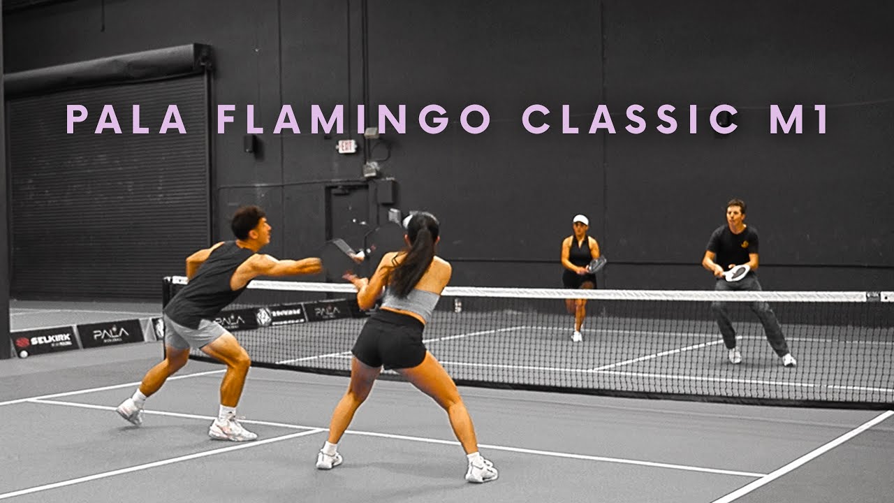 PALA Pickleball Flamingo Classic Match #1 - Jeff/Cherie vs Josiah/Emilse