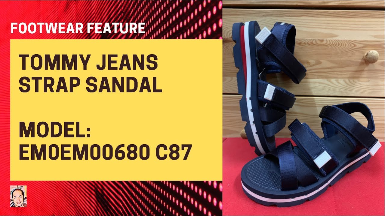 Tommy Jeans Chunky Strap Sandal EM0EM00680