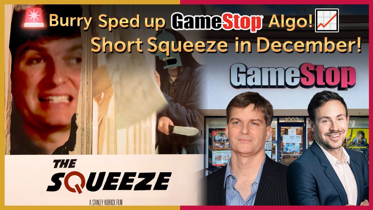 Bury sped up $GME Algo, December Squeeze coming!?👀📈