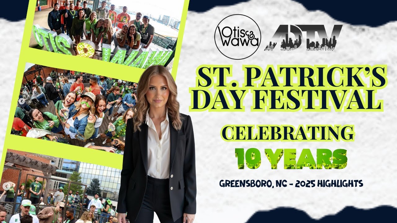 🎥 St. Patrick’s Day Festival in Greensboro NC | Otis & Wawa’s 10th Annual Celebration Highlights