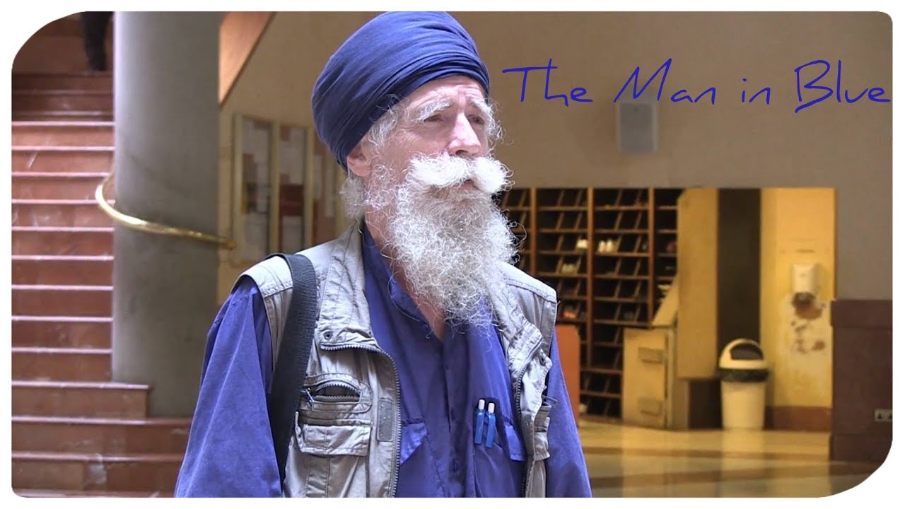 Harjinder Singh - Man in Blue