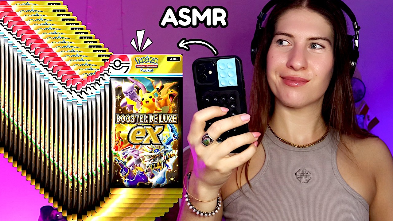 ASMR Pokémon Ouverture Booster sur Pocket | Série Limitée !?  💫