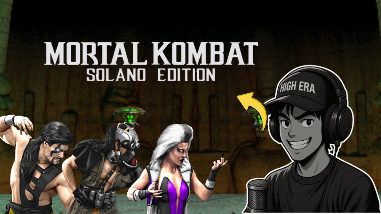 🔴Mortal Kombat - Solano Edition 3.0 (shorts)🔴