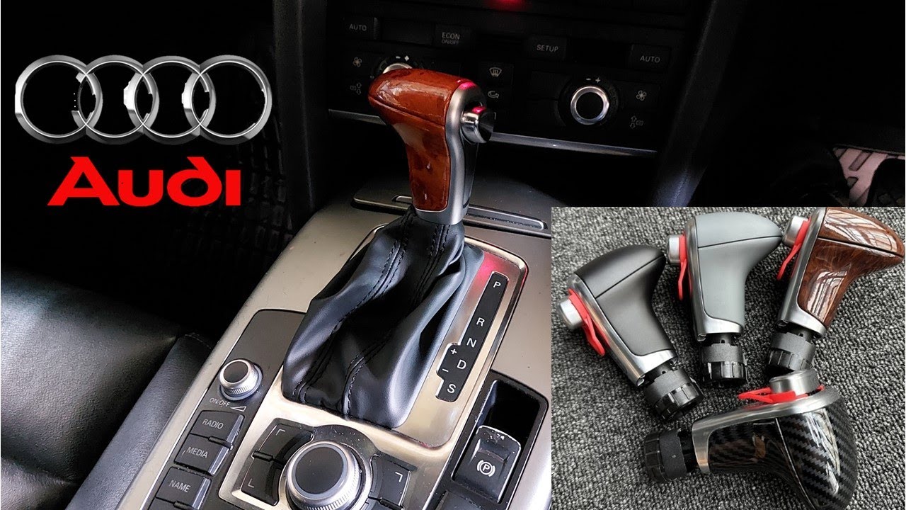 Upgrading an Audi A6 C6 gearshift lever with a C7 gearshift